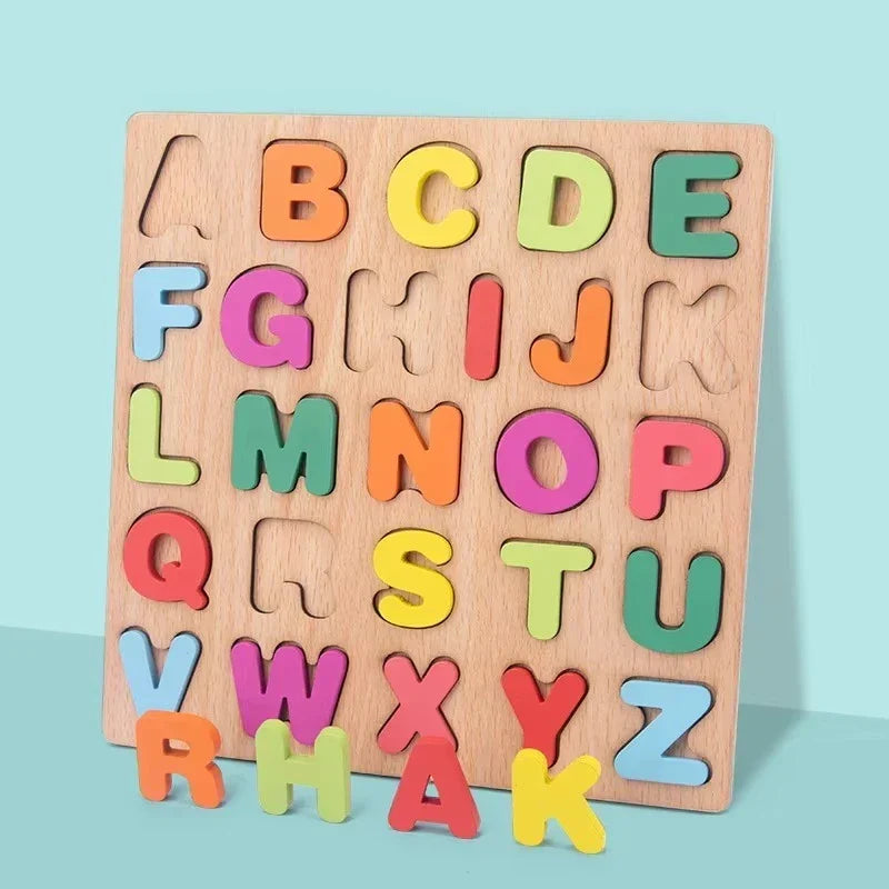 Kit 2 Tabuleiros Educativos Pedagógicos | Alfabeto, Números e Formas Geométricas para Crianças – Brincaae