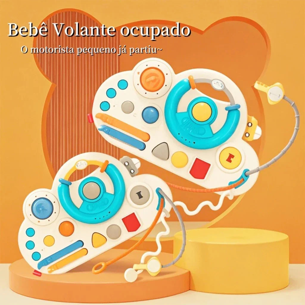 Brinquedo Sensorial Montessori 6 Lados | Cubo de Atividades Educativo para Crianças 3+ – Brincaae