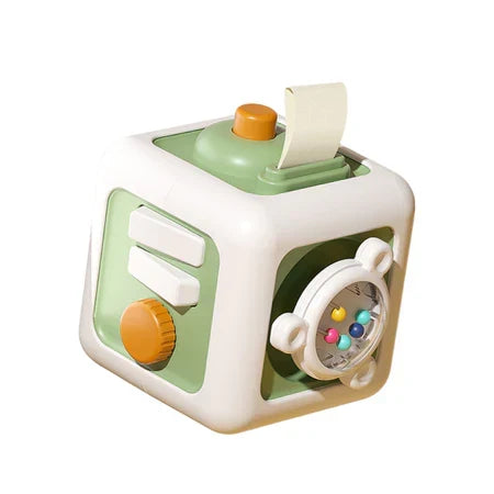 Brinquedo Sensorial Montessori 6 Lados | Cubo de Atividades Educativo para Crianças 3+ – Brincaae