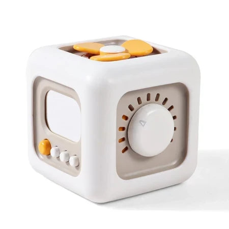 Brinquedo Sensorial Montessori 6 Lados | Cubo de Atividades Educativo para Crianças 3+ – Brincaae